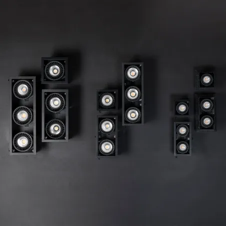 COLIN-2 encastrable noir 48-72W MEAT 56°