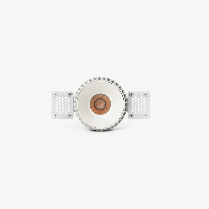 TULIPA downlight trimless encastrable blanc 10W 36° 3000K CRI90 triac