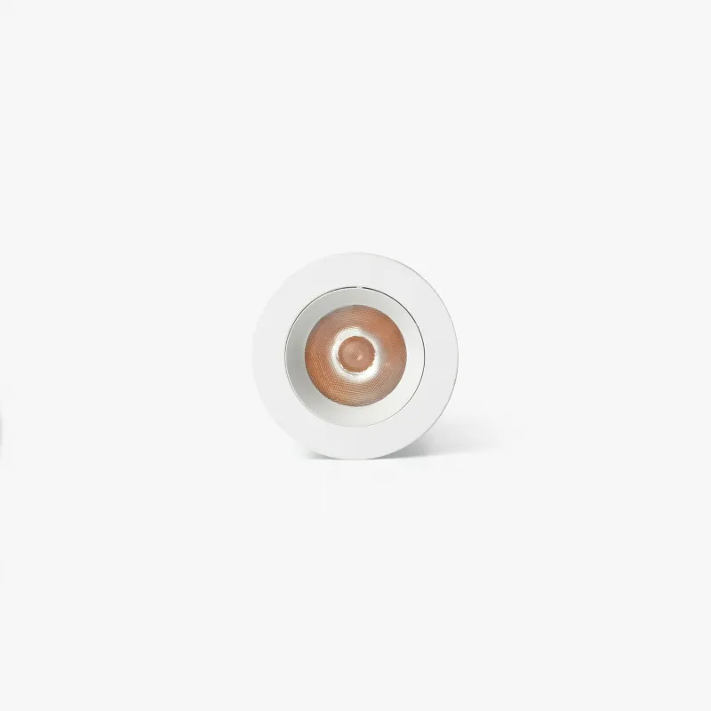 UNO downlight encastrable blanc/blanc 8W 24° 2700K CRI90