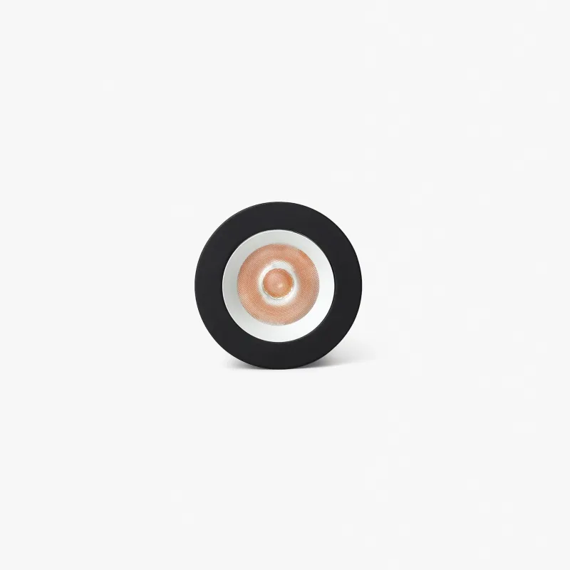 UNO downlight encastrable noir/blanc 8W 24° 2700K CRI90