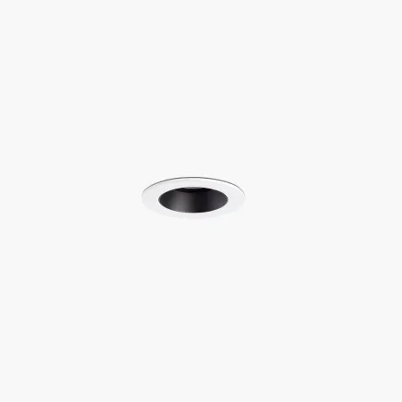 UNO downlight encastrable blanc/noir 8W 37° 2700K CRI90 dali