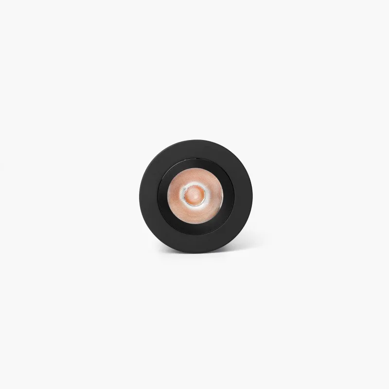 UNO downlight encastrable noir/noir 8W 24° 3000K CRI90 dali