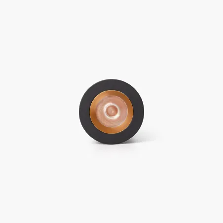 UNO downlight encastrable noir/or 8W 24° 3000K CRI90 dali
