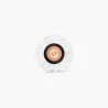UNO downlight trimless encastrable blanc/noir 8W 37° 2700K CRI90
