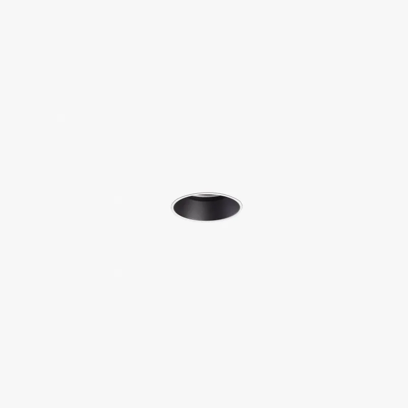 UNO downlight trimless encastrable noir/noir 8W 24° 3000K CRI90