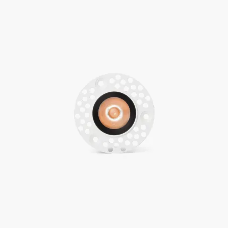 UNO downlight trimless encastrable noir/noir 8W 37° 2700K CRI90