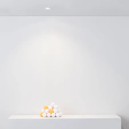 TEIDE downlight encastrable orientable blanc 10W 40° 2700K CRI97 dali