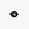 TEIDE downlight encastrable orientable noir 10W 80° 3000K CRI90 dali