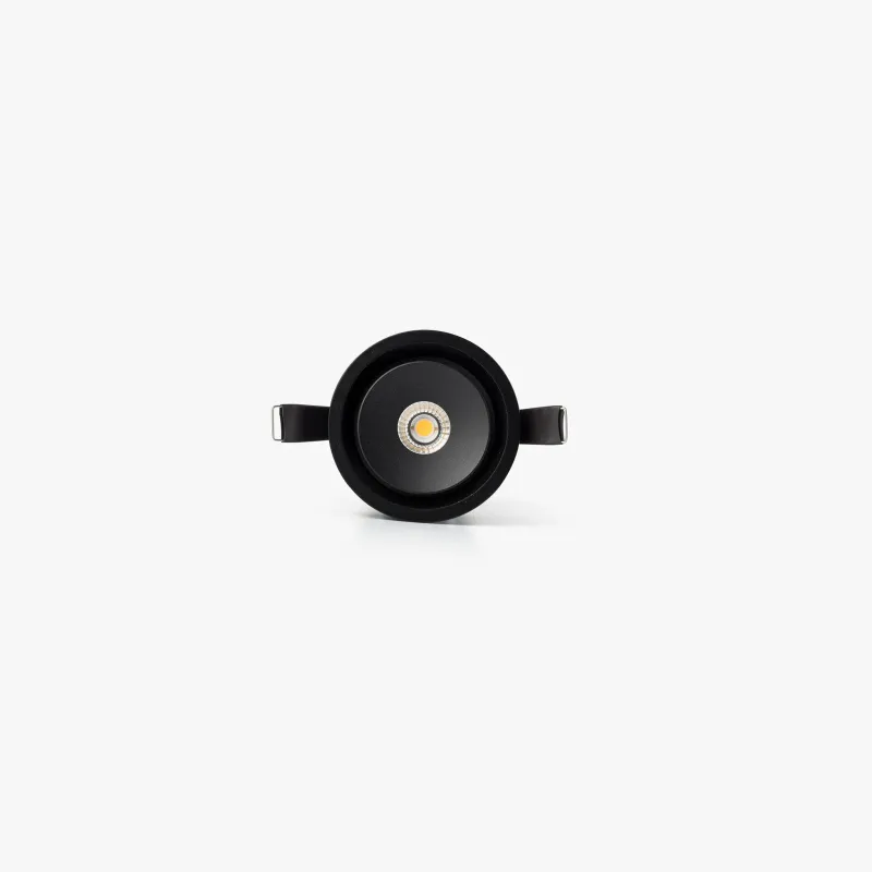 TEIDE downlight encastrable orientable noir 10W 80° 3000K CRI97 dali