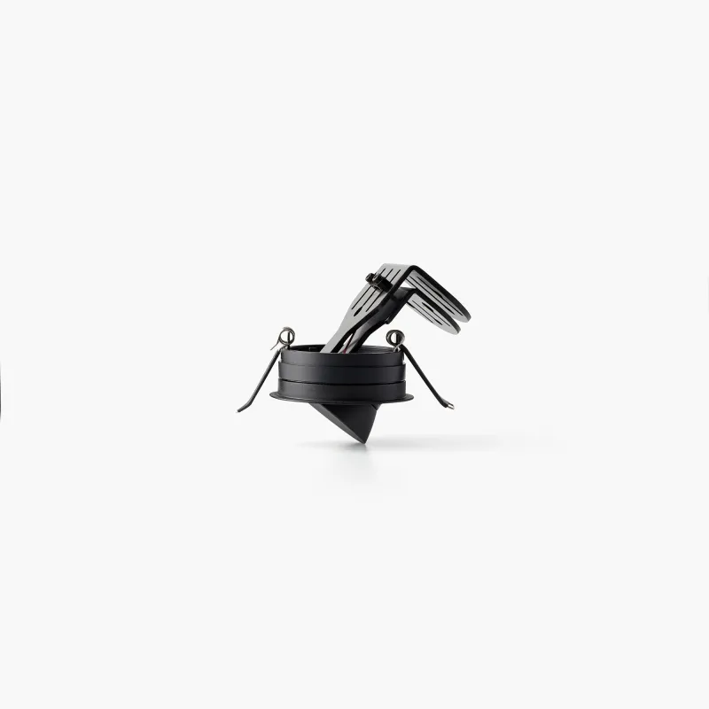 TEIDE downlight encastrable orientable noir 10W 80° 3000K CRI97 dali