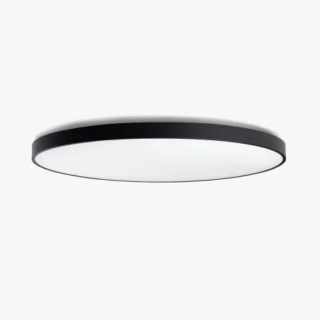 DOMIO surface noir Ø1000 95W opal 3000K CRI80 dali