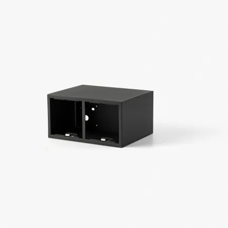 PODIUM Boîtier de surface noir 2L