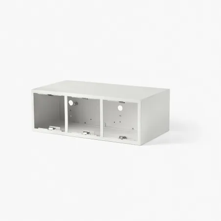 PODIUM Boîtier de surface blanc 3L