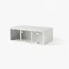 PODIUM Boîtier de surface blanc 3L