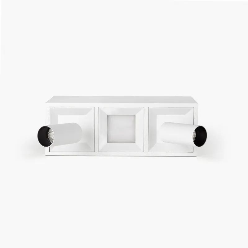 PODIUM Boîtier de surface blanc 3L