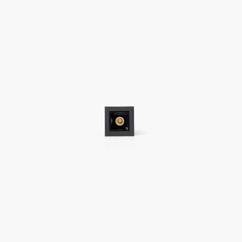 TROOP encastrable 2W noir-noir 48° 4000K CRI90