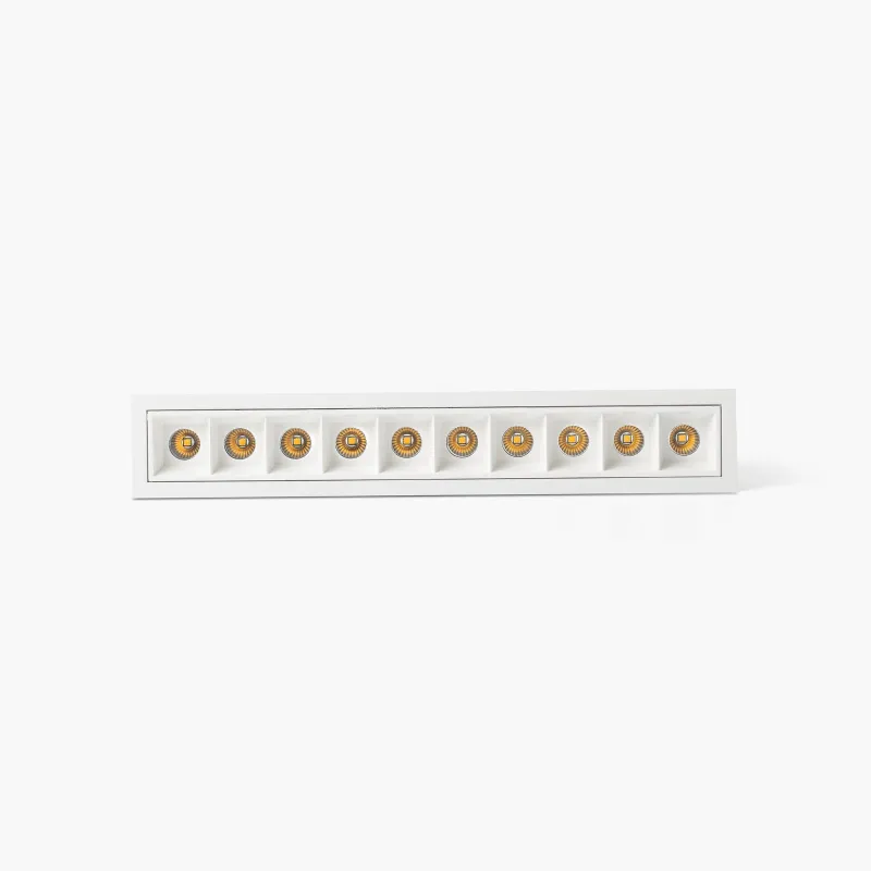 TROOP encastrable 10x2W blanc-blanc 36° 4000K CRI90