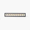 TROOP encastrable 10x2W noir-blanc 48° 2700K CRI90
