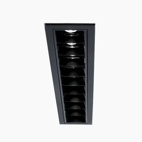 TROOP encastrable 10x2W noir-noir 48° 2700K CRI90