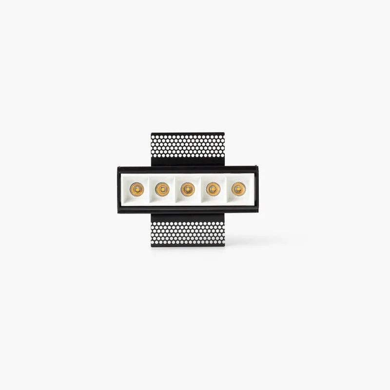 TROOP encastrable 5x2W blanc 48° trimless 4000K CRI90