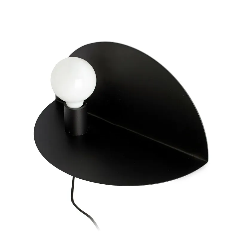 NIT Lampe applique gauche noire