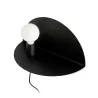 NIT Lampe applique gauche noire