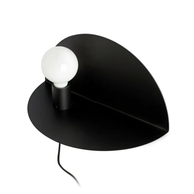 NIT Lampe applique gauche noire