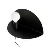 NIT Lampe applique gauche noire