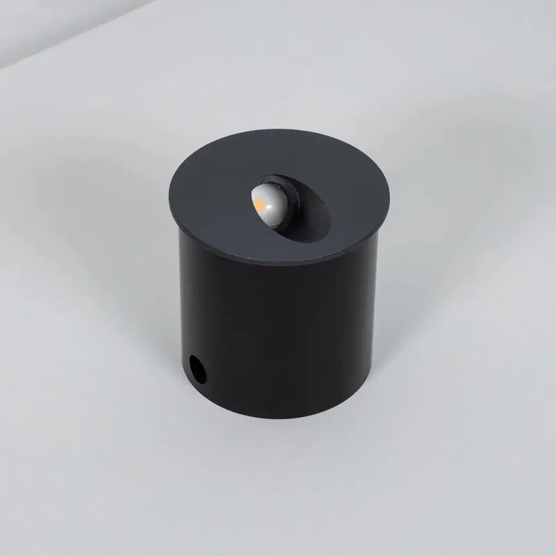 applique-balisage-exterieur-1w-led-mural-rond-gris-80-lumens-etanche-ip65