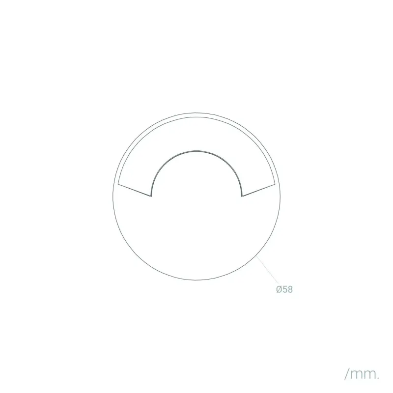 applique-balisage-exterieur-1w-24v-1-voie-led-rond-noir-120-lumens-etanche-ip67