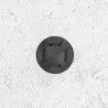 applique-balisage-exterieur-1w-24v-4-voies-led-rond-noir-120-lumens-etanche-ip67