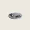 applique-balisage-exterieur-1w-24v-4-voies-led-rond-gris-120-lumens-etanche-ip67