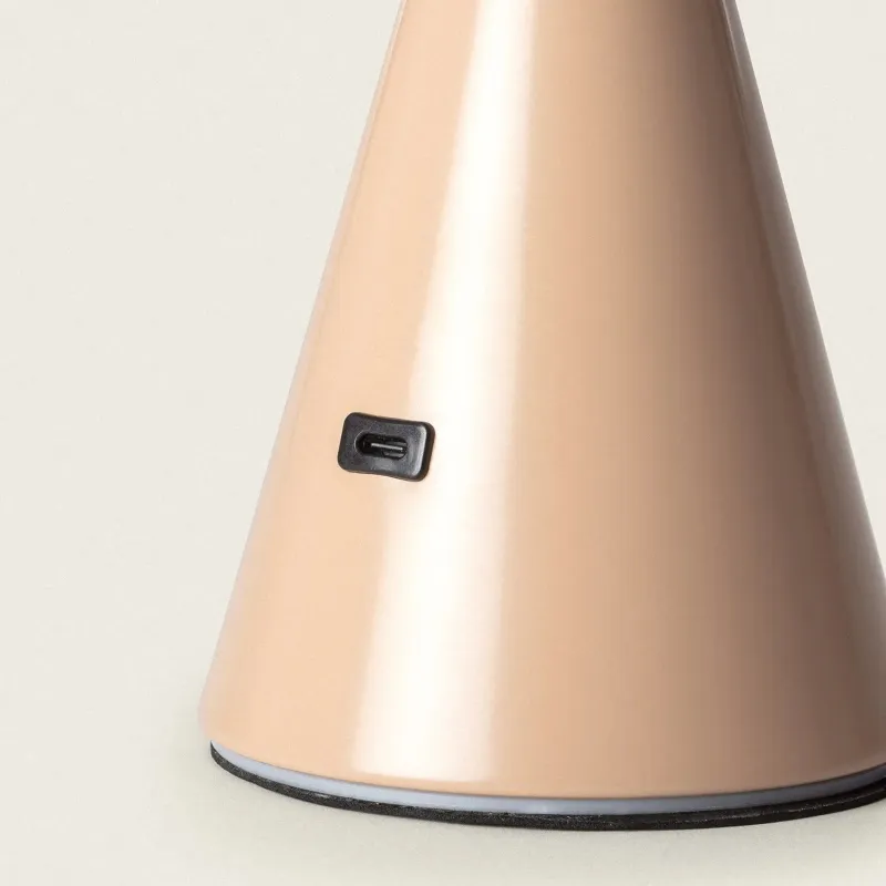 lampe-2w-led-portable-rechargeable-usb-marron-