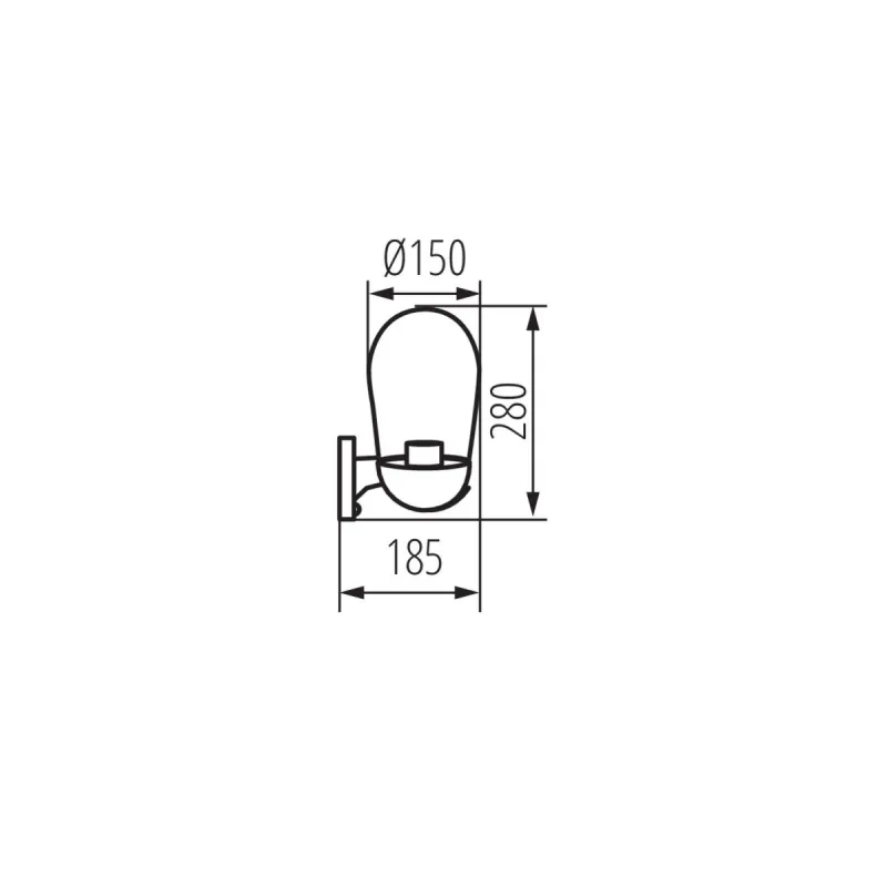 applique-exterieur-noire-detecteur-mouvement-cloche-e27-metal-et-verre-ip44