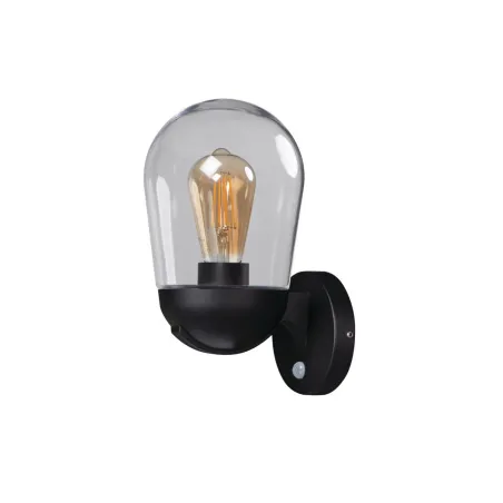applique-exterieur-noire-detecteur-mouvement-cloche-e27-metal-et-verre-ip44