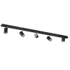 Plafonnier noir applique 5 têtes orientables-EVALO EL-5I B-SR