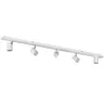 Plafonnier blanc applique 5 têtes orientables-EVALO EL-5I W-SR