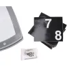 SOLINA LED L 8W GRIS 4000K Plafonnier SMD LED, inclus - Pas cher