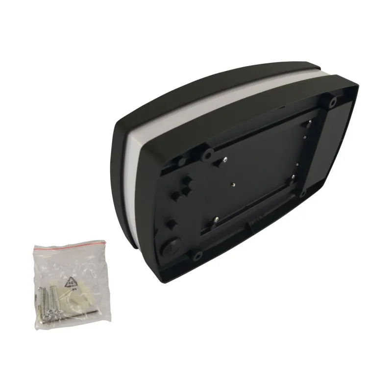 SOLINA LED L 8W noir 4000k applique numéro porte