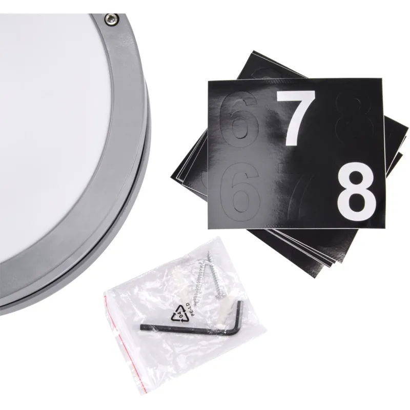 SOLINA LED C 7,5W gris 4000k applique numéro de porte