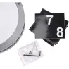 SOLINA LED C 7,5W gris 4000k applique numéro de porte