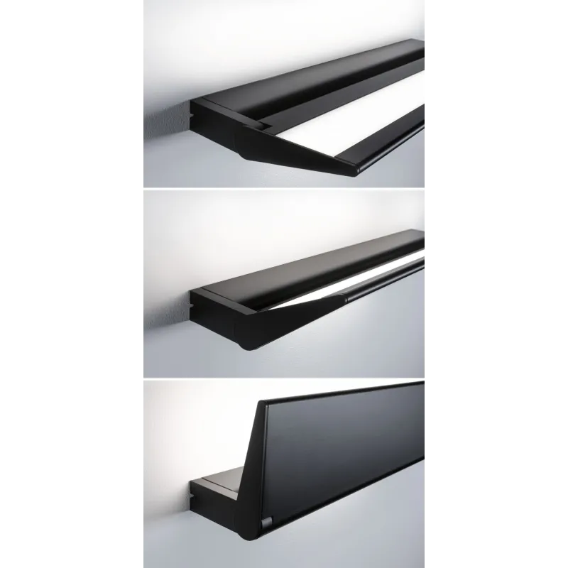 LM Ranva App grd 3 niveaux LED 15 W Noir mat 230 V Alu