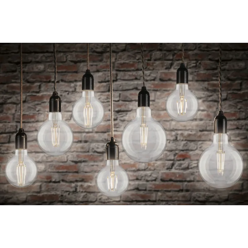 LED Fil G80 470lm 4,8W 4000K Clair E27 230 V