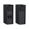 Colonne prises Plug & Shine Rio Sensor IP44 anthracite Ext. 2*230 V 2*24 V