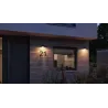 Applique extérieure 230 V Kulma IP44 3000 K 7,5 W anthracite