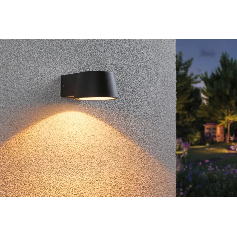 Applique extérieure 230 V Capea IP44 2200K Alu anthracite resp. insectes