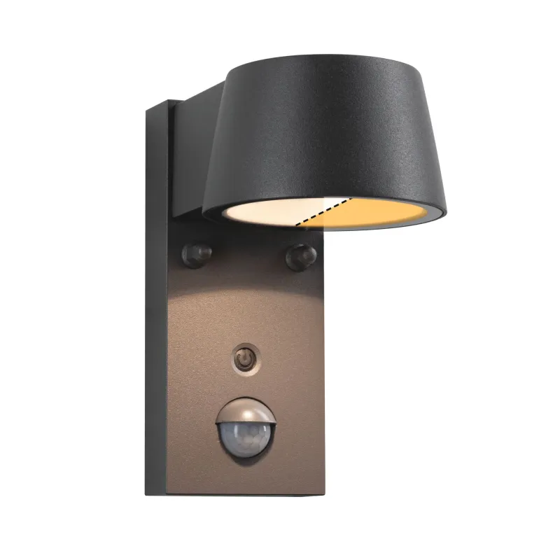 Applique extérieure 230 V Capea IP44 2200 K - 3000 K PIR resp. insectes