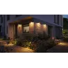 Borne lumineuse extérieur 230 V Capea IP44 2200K Alu anthracite resp. insectes