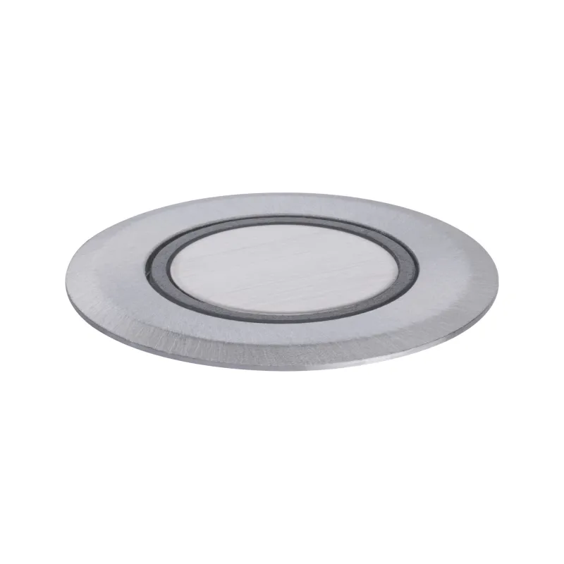 Encastré de sol extérieur 230 V déco IP67, 2,2 W, rond