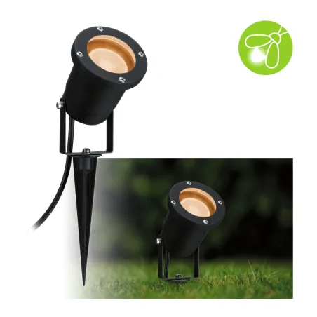 Garden Spot extérieur 230 V 2200 K resp. insectes GU10 Métal noir